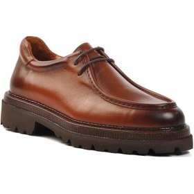 Resim Ayakmod Premium 170 M Taba Hakiki Deri Erkek Günlük Ayakkabı Taba 