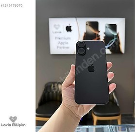 Resim Apple iPhone 16 İkinci El TR | 128 GB | Siyah 