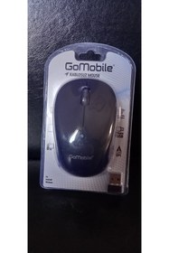 Resim GoMobile Kablosuz USB mouse. Lacivert renk 