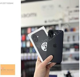 Resim Apple iPhone 16 İkinci El YD | 128 GB | Siyah 
