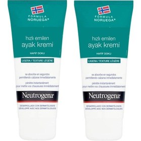 Resim Neutrogena Norveç Hızlı Emilen Ayak Kremi 2 x 100 ML 