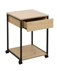 Resim Adore Mobilya Multi Çekmeceli Keson - Ceviz / Siyah 40x40x60 CM 