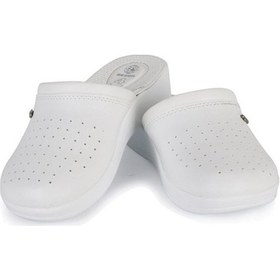 Resim Gezer Sabo Beyaz Terlik Beyaz 