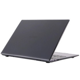 Resim Huawei Matebook Kılıf Huawei Matebook X Pro 14.2" (2022-2023 Yılı) İle Uyumlu Parlak Kristal Kılıf Siyah 