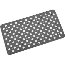 Resim 3 Parça Set Banyo ve Duş Kaydırmaz Çift Taraflı Banyo Duş Vucüt Fırçası Yuvarlakküvet Süzgeci Siyah 