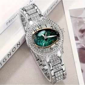 Resim cayon Saati : Elmas İşlemeli Zarafet ve 32mm'nin Kusursuz Uyumu" 