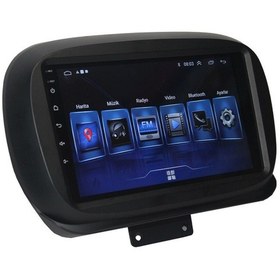Resim Fiat 500 X / 500X 2014-2022 9 inç 4-64 GB Android Carplay Multimedya 