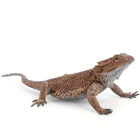 Resim Gerçekçi Kertenkele ve Bukalemun Modeli - PVC Amfibi Figürü, Detaylı Dokulu Deri, Oturma Odası Dekoru için İdeal, Pilsiz, Gerçekçi Hayvan Modeli|Doğal Duruş Tasarımı|Gerçekçi Görünüm 