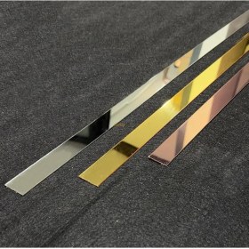 Resim Dekoratif Şerit Ayna Pleksi Duvar Kaplama Süsü 2 cm x 100CM ( Yapışkanlı ) 