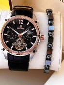 Resim Reward Otomatik Deri Kordon 5 Atm Suya Dayanıklı Erkek Kol Saati Vs.blkt.0635 Gri 