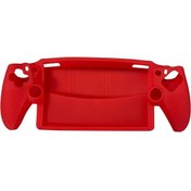 Resim Cbtx Sony Ps5 Portal Uyumlu Anti-çizelge Oyun Denetleyicisi Koruyucu Silikon Kovan Kılıfı Kırmızı 