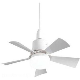 Resim Opulentliving 3 Renkli Uzaktan Kumandalı Fan Lambası - 3 Hızlı, E27 Beyaz, 30w, Uzaktan Kontrol Diğer 