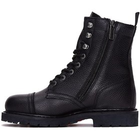 Resim Harley Davidson Colmar Erkek Black/Baskılı Deri Bot 