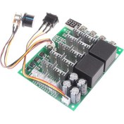 Resim TLS Robotik ICQUANZX 60A PWM Motor Hız Kontrolcüsü 