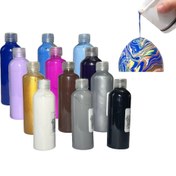 Resim 100ml Yüksek Akışlı Akrilik Boya, Su Geçirmez ve Güneşe Dayanıklı, Jel Formülü, Yeni Başlayanlar ve Sanatçılar için İdeal, Tuval, Ahşap, Kaya, Sıva ve Daha Fazlası için, Sanat Malzemeleri 