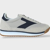 Resim Liger Erkek Günlük Hafif Rahat Taban Sneaker Ayakkabı GRİ - LACİVERT 