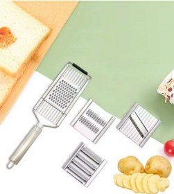 Resim Büro Ev Ofis Mutfağı İçin 4parça Paslanmaz Çelik El Rendesi Seti Diğer 