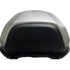 Resim Lidyahan Store XT08-SW 32 Litre Motosiklet Arka Çanta Gümüş Beyaz Parlak Su Geçirmez Abs Çift Kilitleme Üniversal 