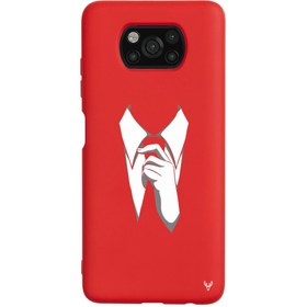 Resim Xiaomi Poco X3 Pro Kravat Telefon Kılıfı 