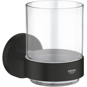 Resim Grohe Diş Fırçalık Seti Essentials Mat Siyah 1022562430 Diğer 