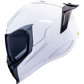 Resim Icon Ultraflite Rizz Rizz 3 Mıps Kapalı Motosiklet Kaskı Beyaz 