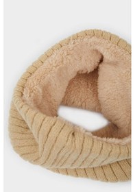 Resim Defacto Kız Çocuk İçi Suni Yünlü Triko Boyunluk F4191a825wnbg200 Bej 