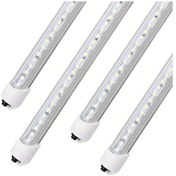 Resim Willowhaven 4pcs 12v Led Light Bar Rv Iç Aydınlatma Şerit Işıklar Anahtarlı Parlak Iç Mekan Aydınlatma 