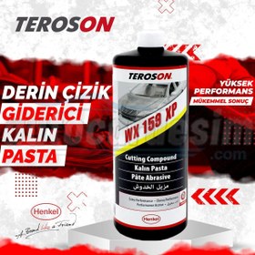 Resim Teroson WX 159 XP Kalın Çizik Çıkarıcı Silikonsuz Kalın Pasta 1LT 