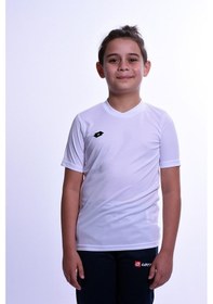 Resim Lotto Çocuk Tişört Delta Tee Pl Jr R5714 Beyaz 