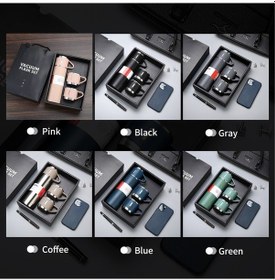 Resim Novahub 500ml Paslanmaz Çelik Termos: Seyahat, Spor Ve Kamp İçin Dayanıklı Kırmızı Kırmızı 