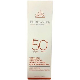 Resim Pure In Vİta Sunscreen Cream SPF50 150 ml 
