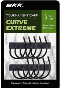 Resim Bkk Curve Extreme Olta İğnesi 2 10 Pcs 