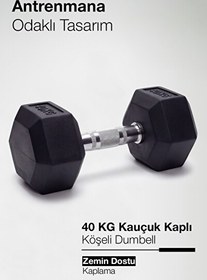 Resim Proforce Çelik Ağırlık Metal Tutma Yerlerine Sahip Tekli Dambıl - 40 KG Tekli 