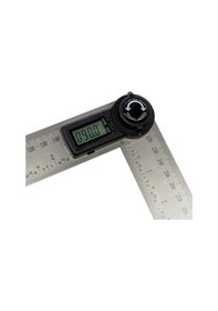 Resim Bts 03103 Dijital Açı Ölçer Cetvel 200 MM 