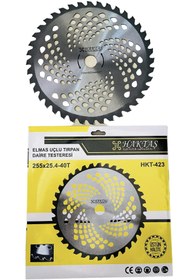 Resim haktaş TIRPAN MOTORU DİSKİ ELMASLI EKO 255X40X25.4 