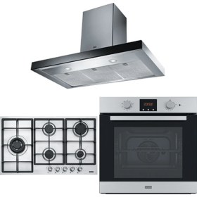 Resim Franke Ankastre Set (Fcr 925 Tc BK/XS/900 Mythos Davlumbaz - Fhnl 905 4g Tc Xs Ocak - Fsl 86 H Xs Fırın) 