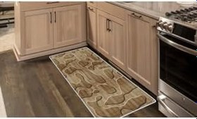 Resim Colorix Carpet Kaymaz Taban Tezgah Önü Mutfak Paspası 75x150 Cm No: 161 