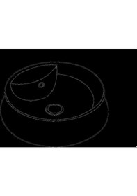 Resim Eva Banyo Lena E-4045 Tezgah Üstü Porselen Lavabo 