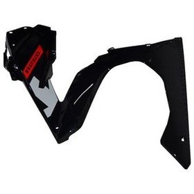 Resim Rks R 250 İç Dizlik Sol Siyah-kırmızı 