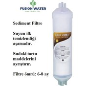 Resim Kapalı Kasa Su Arıtma Cihazlarına Uyumlu 1 Pp Filtre 