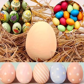Resim 1/3/5/6 adet Gerçek Zıplayan Yumurtalar, Plastik Malzeme, Tüketilemez Şaka Aksesuarları, Evcil Hayvan Oyuncakları, DIY Grafiti için Uygun, Yıkanabilir, Çok Küçük ve Hafif, Partiler ve Doğum Günü Hediyeleri için Uygun, Yaratıcı Zıplayan Toplar 