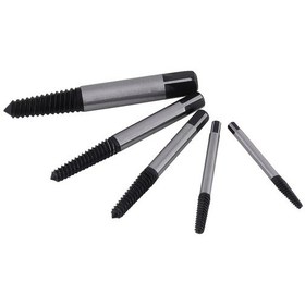 Resim Jeemson 5'li Gcr15 Çelik Vida Çıkarıcı Seti - Hasarlı, Paslı Veya Kayıp Vida/bultları Çıkarma Aracı 4-18mm 