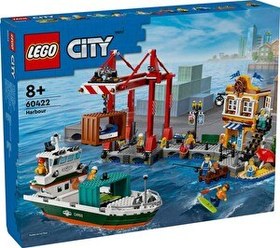 Resim LEGO City Yük Gemili Liman 60422 