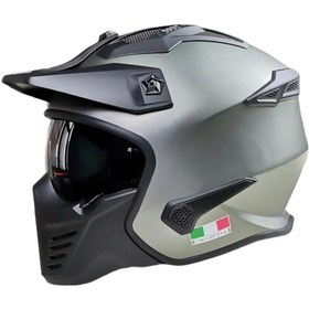 Resim SWAY TOKYO Dark Titanium Kask 