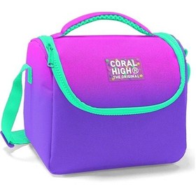 Resim Coral High Pembe Mor Renk Geçişli Isı Yalıtımlı Beslenme Çantası - Kız Çocuk 