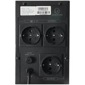 Resim D-1500 1500va Lcd Kesintisiz Güç Kaynağı Line Interactive 2x12v 9ah Ups Bilgisayar Kamera Ofis Sistem 