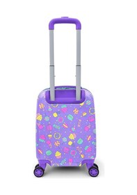Resim Coral High Kids Şeker Ayıcık Desenli Çocuk Valizi 16693 Mor 