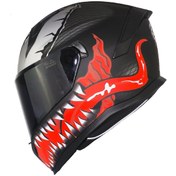 Resim MOTOANL Motosiklet Kask Ece 22.R06 Güneş Vizörlü Full Face Motor Kaskı Starline Yeni 