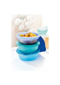 Resim Tupperware Saklama ve Servis Küçük Kap 3'lü Set 600 ml 