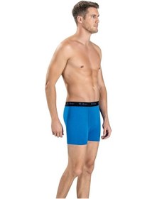 Resim Jiber Erkek Saxs Mavisi Modal Pamuklu Boxer 321 